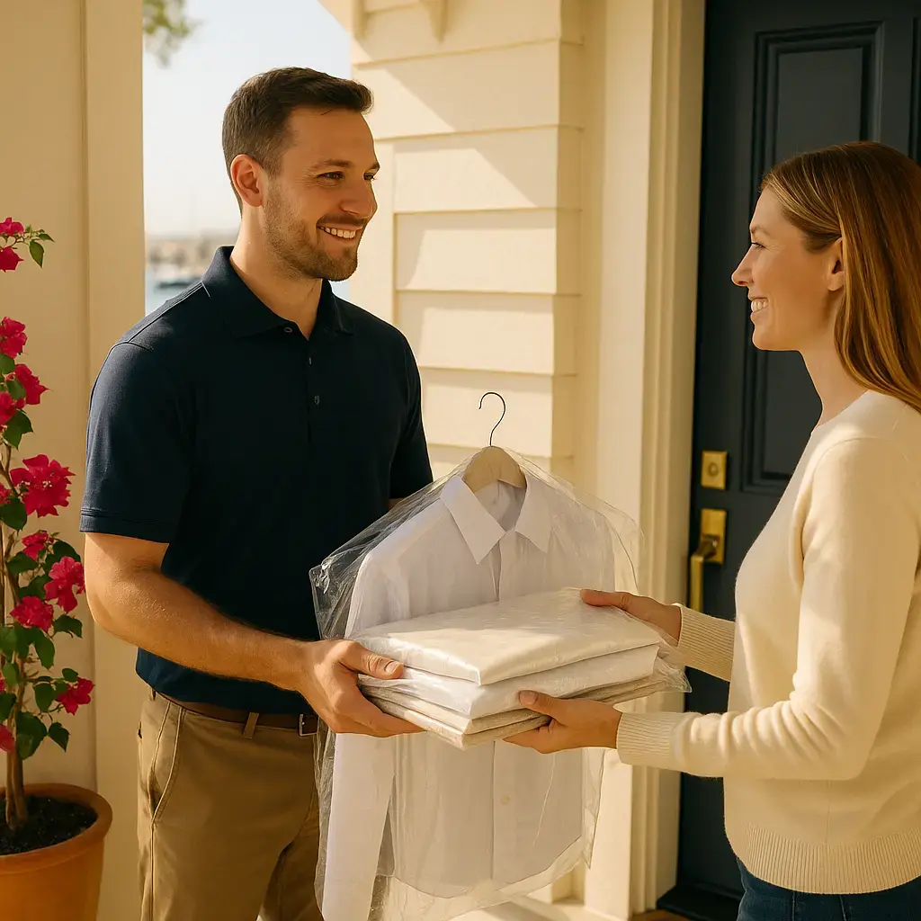 Dry Cleaning in Corona del Mar and Balboa Island: Free Pickup to Your Door