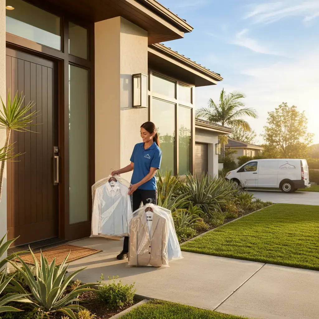 Free Dry Cleaning Pickup and Delivery in Irvine: How It Works