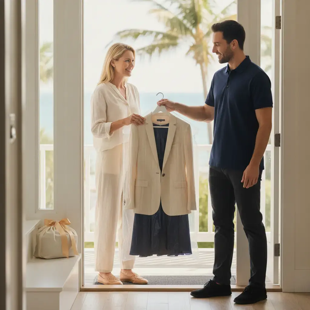 Dry Cleaning Delivery in Newport Beach, CA: How It Works
