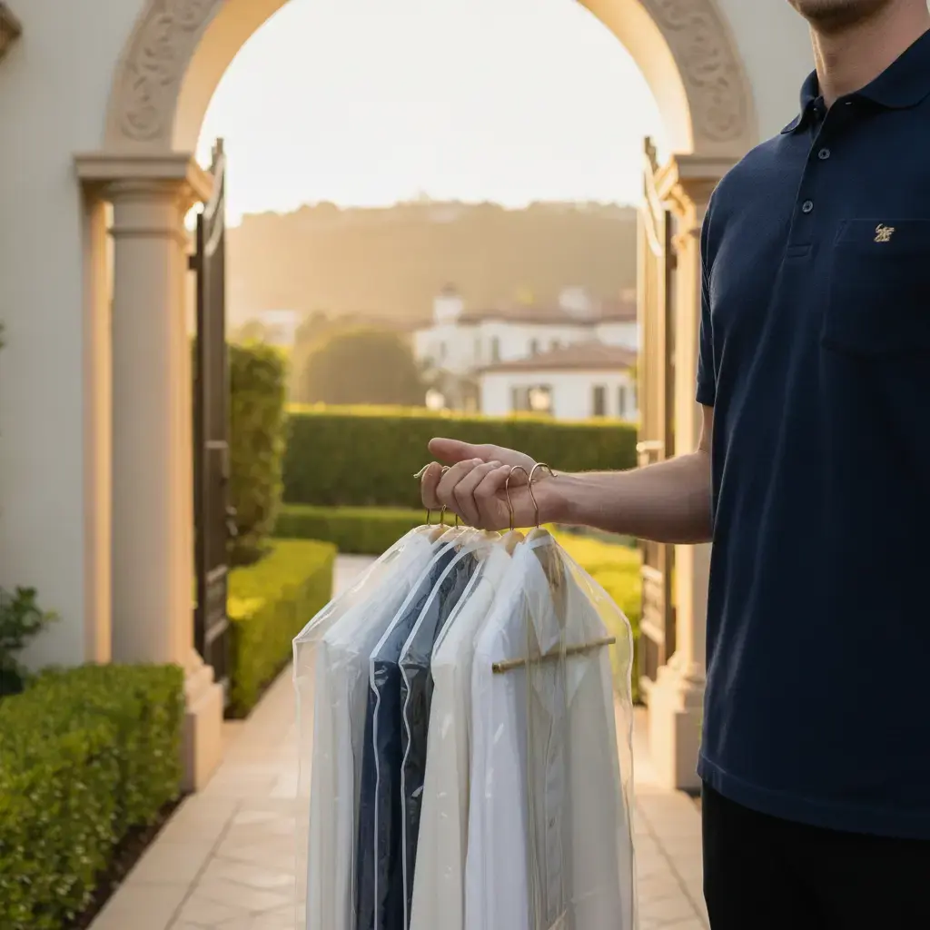 Dry Cleaning Delivery in Newport Coast: White-Glove Service to Your Gate