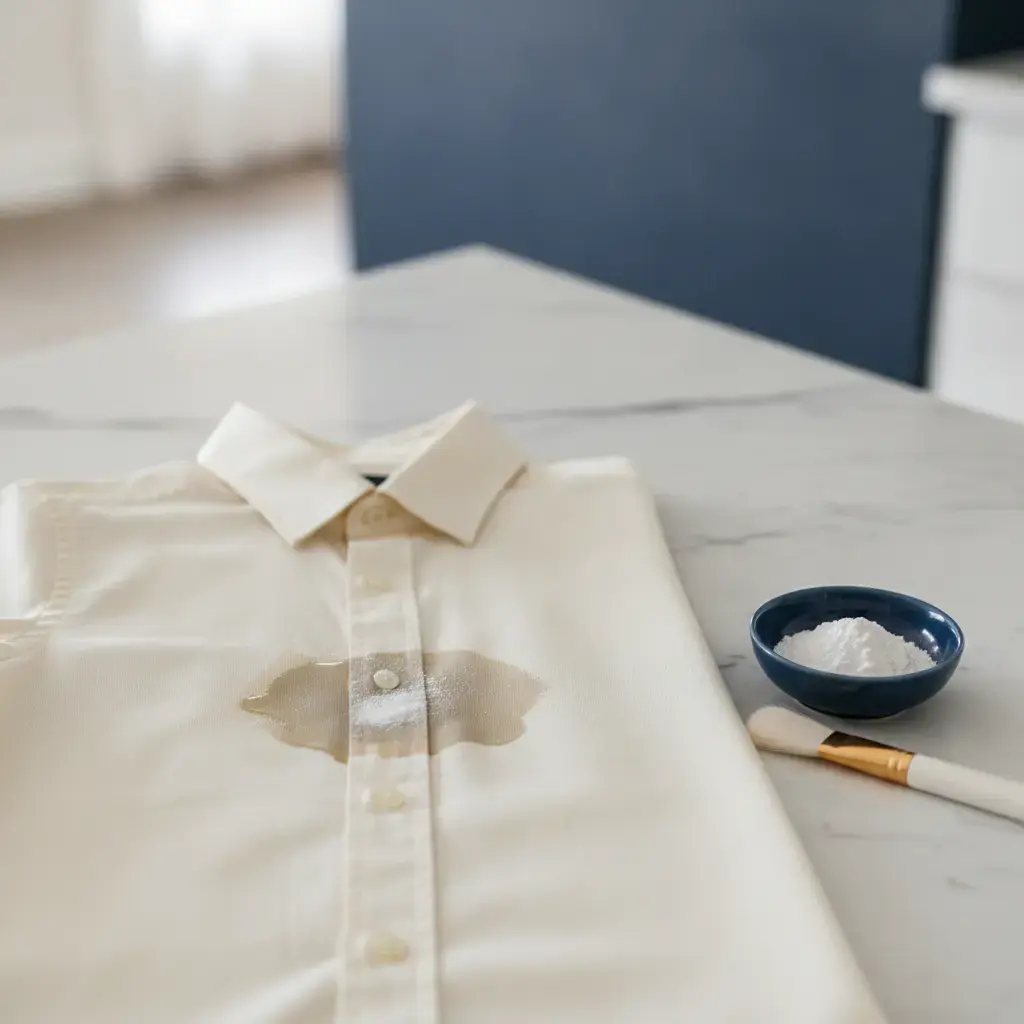 How to Remove Oil and Grease Stains From Clothes