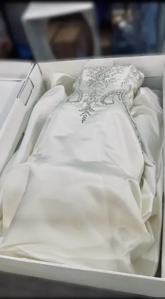 웨딩 가운 - 세탁 및 보존